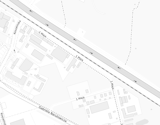 Mapa z adresem organizacji