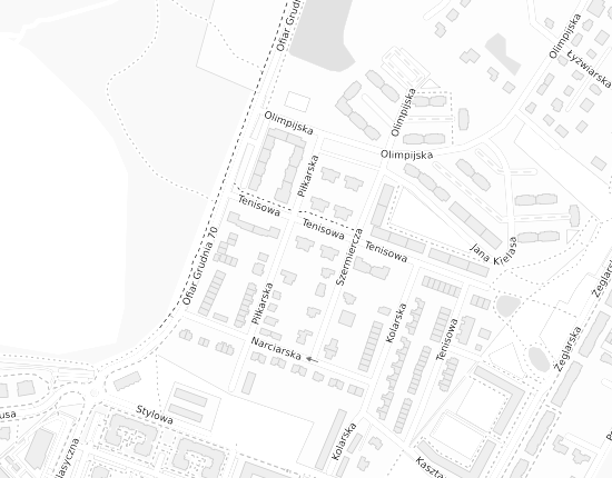 Mapa z adresem organizacji