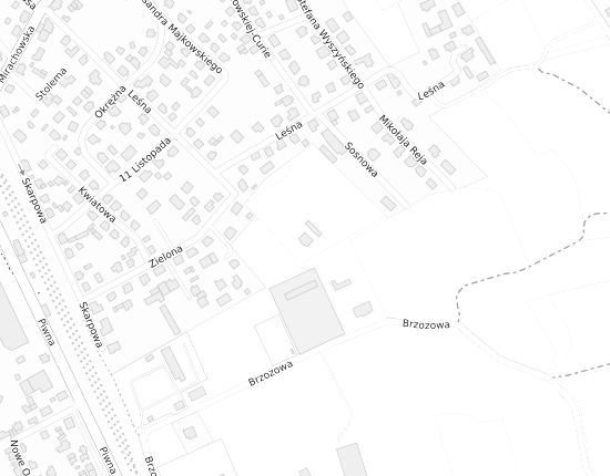 Mapa z adresem organizacji