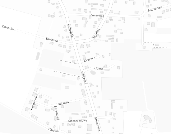 Mapa z adresem organizacji