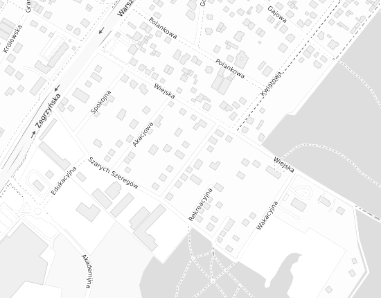 Mapa z adresem organizacji