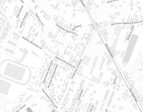 Mapa z adresem organizacji