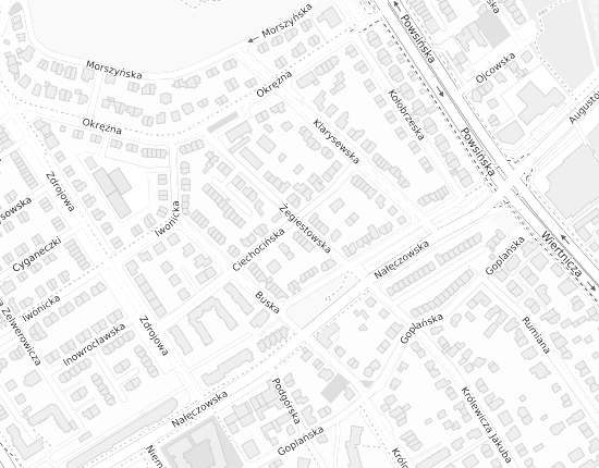 Mapa z adresem organizacji
