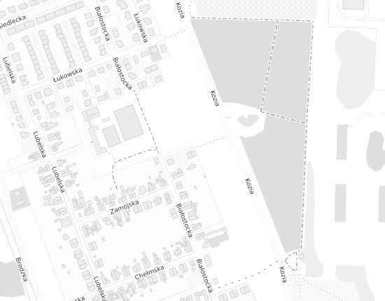 Mapa z adresem organizacji