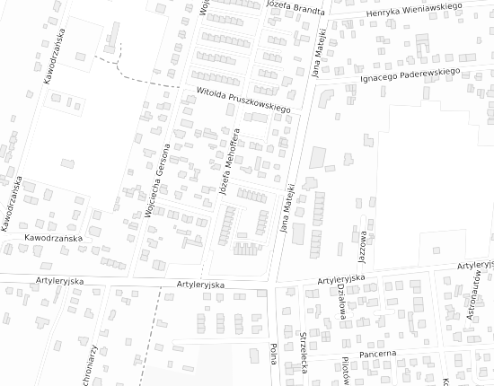 Mapa z adresem organizacji