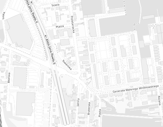 Mapa z adresem organizacji