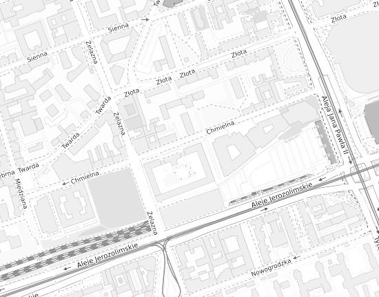 Mapa z adresem organizacji