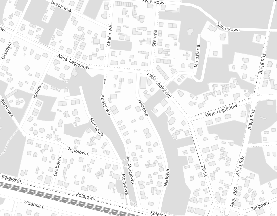 Mapa z adresem organizacji