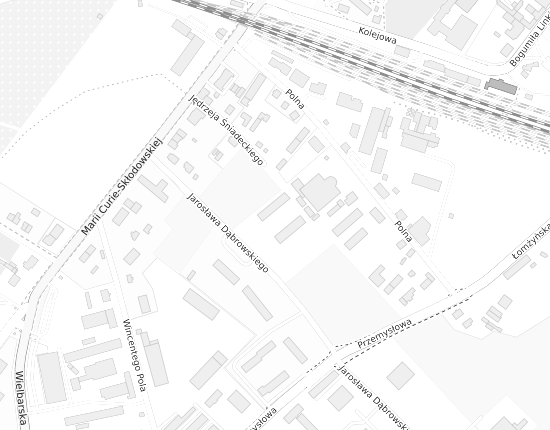 Mapa z adresem organizacji