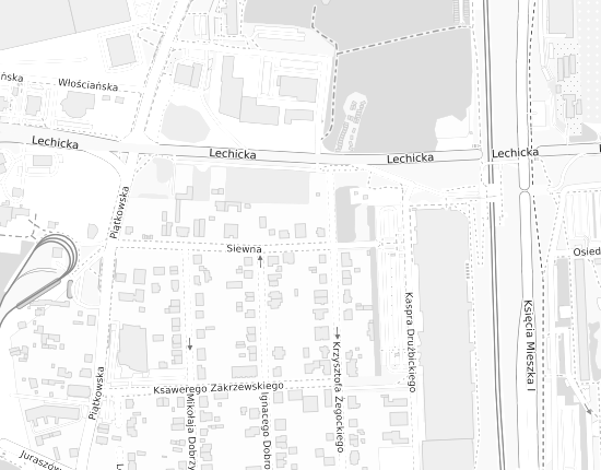 Mapa z adresem organizacji