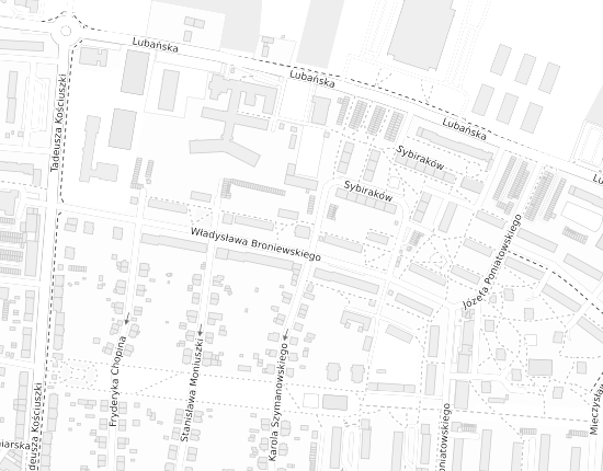 Mapa z adresem organizacji