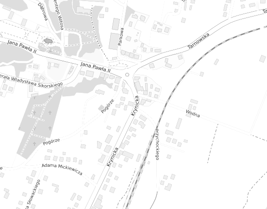 Mapa z adresem organizacji
