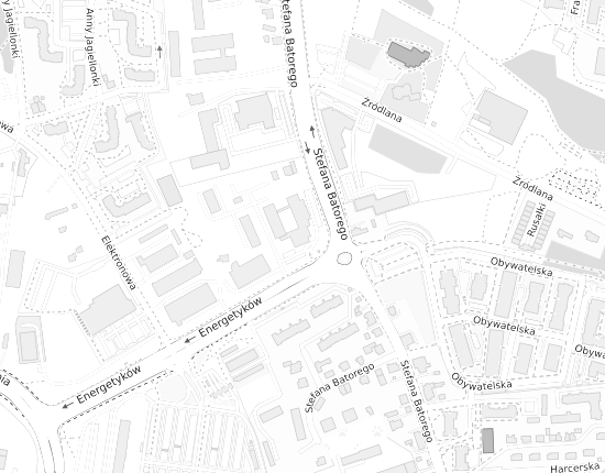 Mapa z adresem organizacji