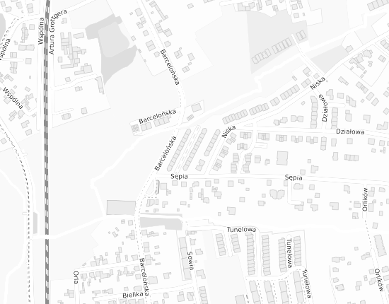 Mapa z adresem organizacji