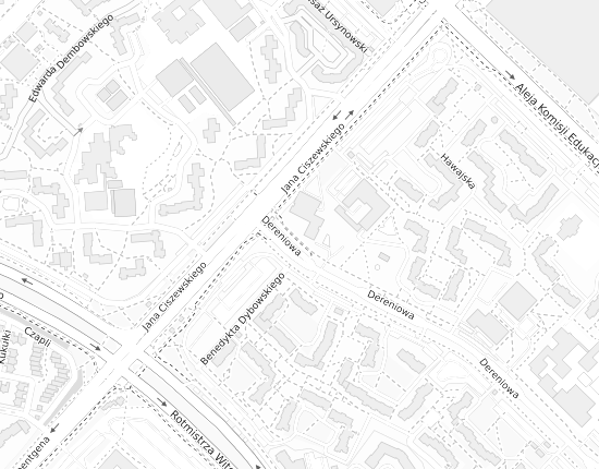 Mapa z adresem organizacji