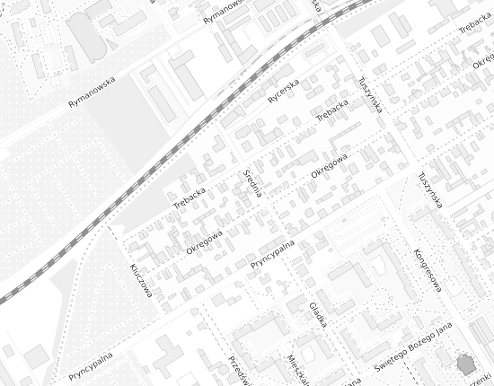 Mapa z adresem organizacji