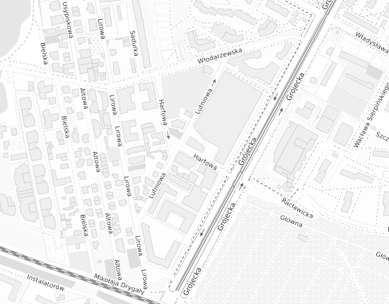 Mapa z adresem organizacji
