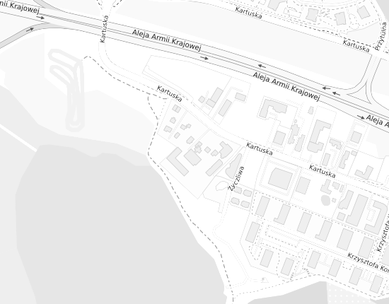 Mapa z adresem organizacji