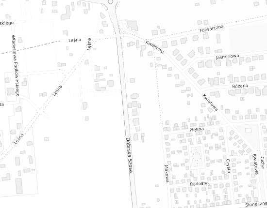 Mapa z adresem organizacji