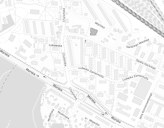Mapa z adresem organizacji