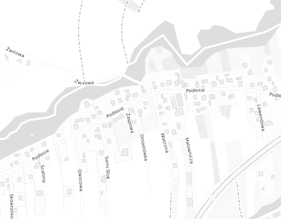 Mapa z adresem organizacji