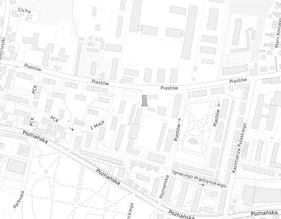 Mapa z adresem organizacji