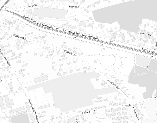 Mapa z adresem organizacji