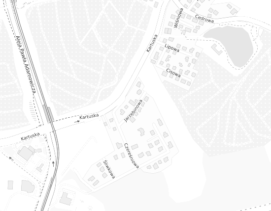 Mapa z adresem organizacji