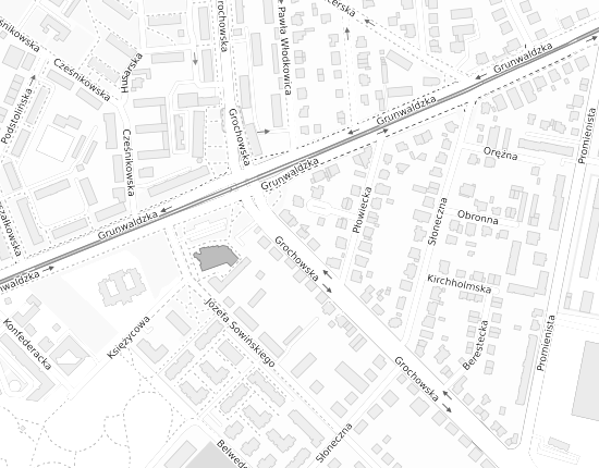 Mapa z adresem organizacji