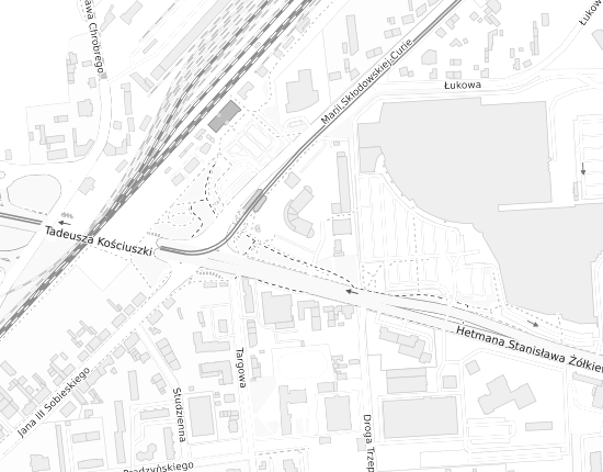 Mapa z adresem organizacji