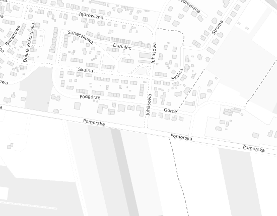 Mapa z adresem organizacji
