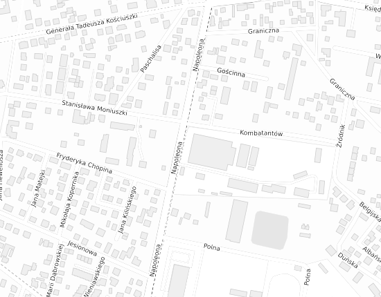 Mapa z adresem organizacji