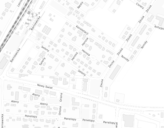 Mapa z adresem organizacji