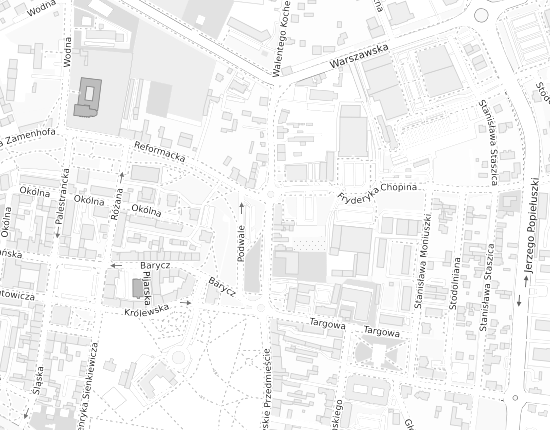 Mapa z adresem organizacji