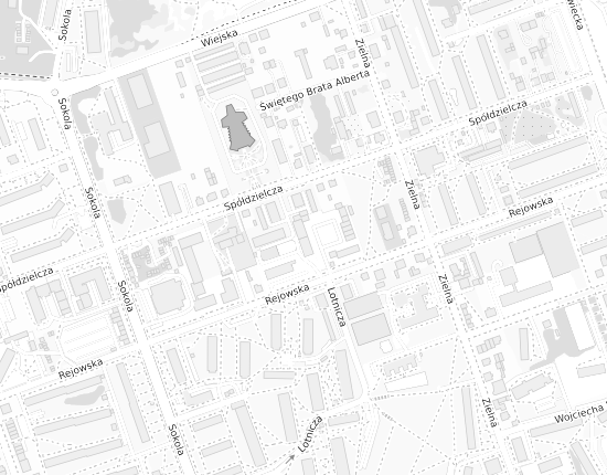 Mapa z adresem organizacji