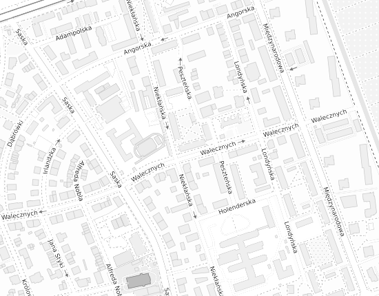 Mapa z adresem organizacji