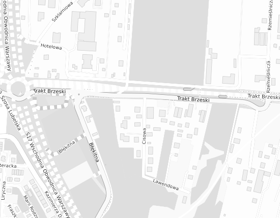 Mapa z adresem organizacji