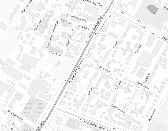 Mapa z adresem organizacji