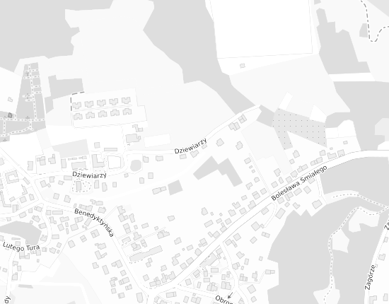 Mapa z adresem organizacji