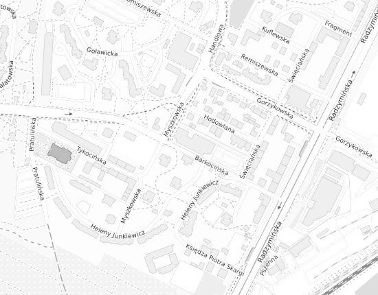 Mapa z adresem organizacji