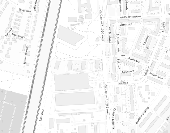 Mapa z adresem organizacji