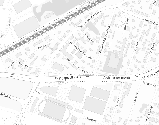 Mapa z adresem organizacji