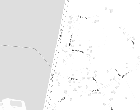 Mapa z adresem organizacji