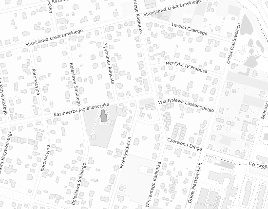 Mapa z adresem organizacji