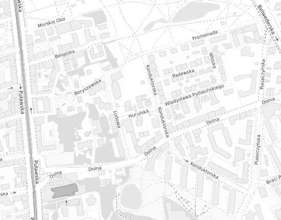 Mapa z adresem organizacji
