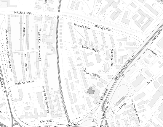 Mapa z adresem organizacji