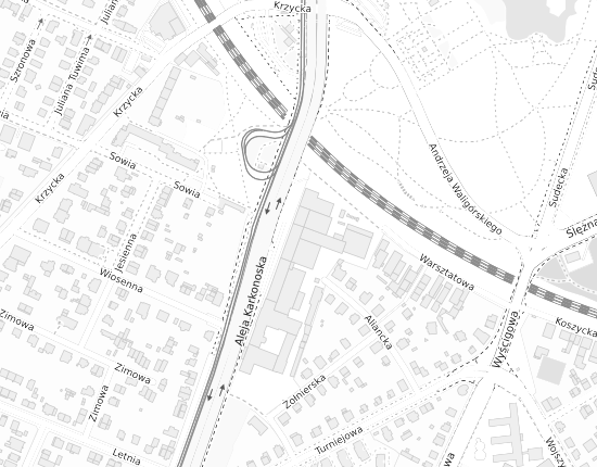 Mapa z adresem organizacji
