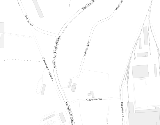 Mapa z adresem organizacji