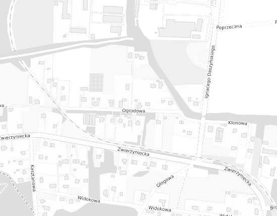 Mapa z adresem organizacji
