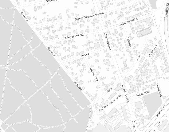 Mapa z adresem organizacji